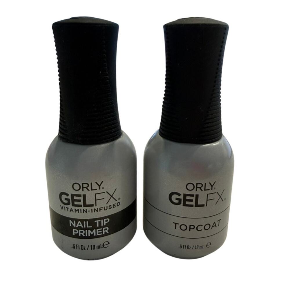 Orly GelFX Topcoat and Nail Tip Primer